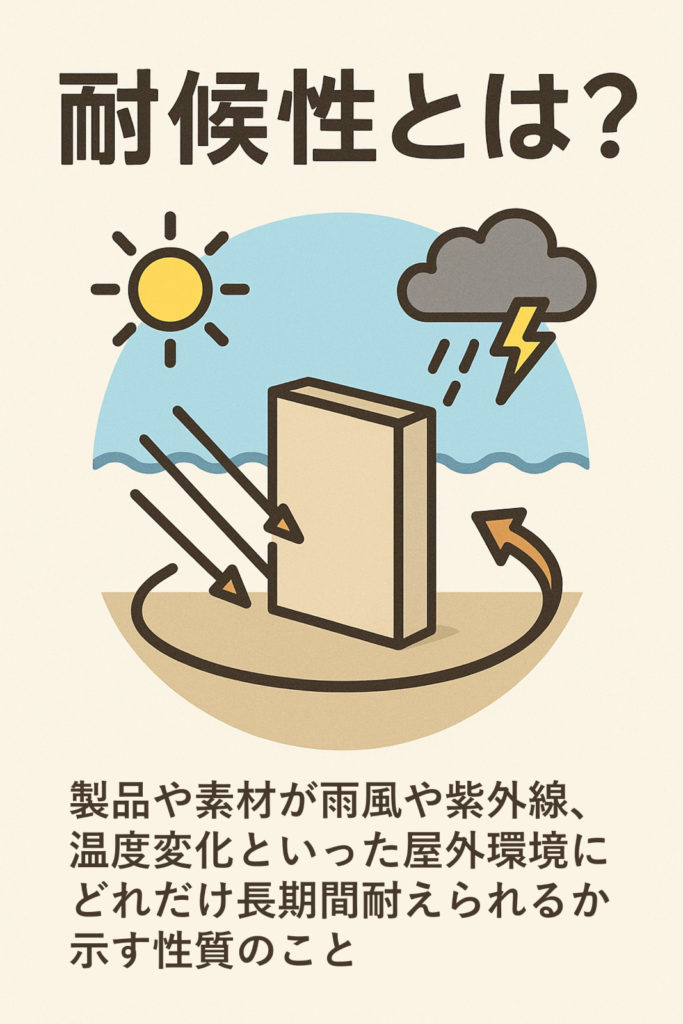 耐候性とは?