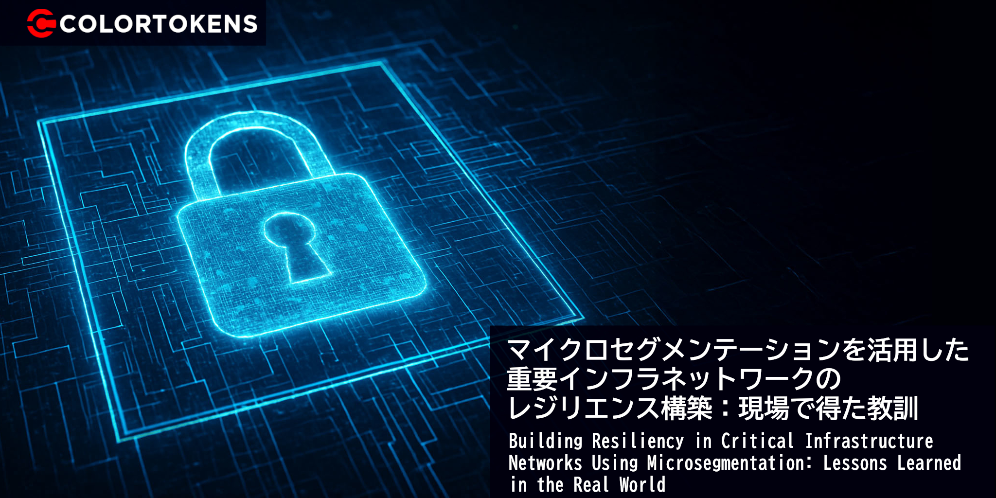 マイクロセグメンテーションを活用した重要インフラネットワークのレジリエンス構築：現場で得た教訓