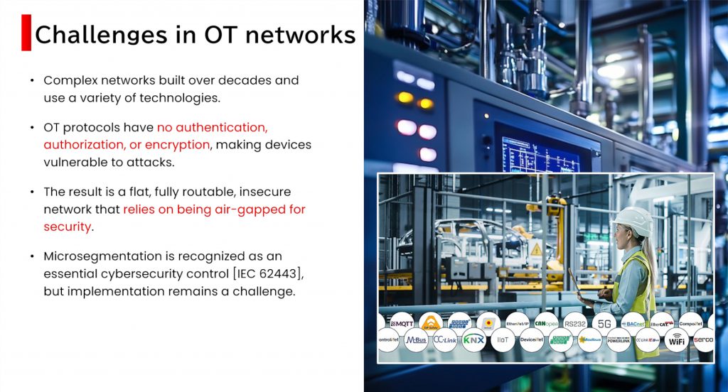 OTネットワークにおける課題