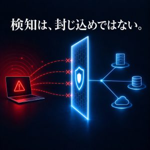検知は、封じ込めではない