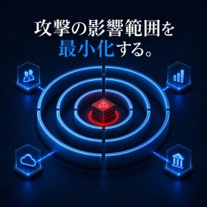 攻撃の影響範囲を最小化する